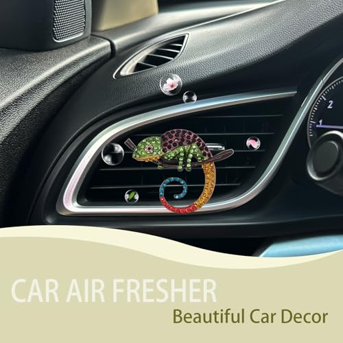 Accesorios brillantes para automóvil, ambientador de aire ca