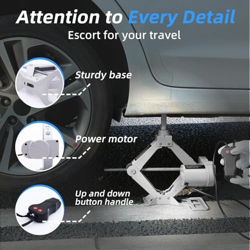 STANDTALL - Gato eléctrico para autos, gato de piso para aut