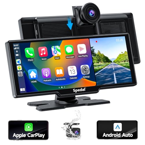 Spedal Apple CarPlay inalámbrico 860 y Android Auto con cáma
