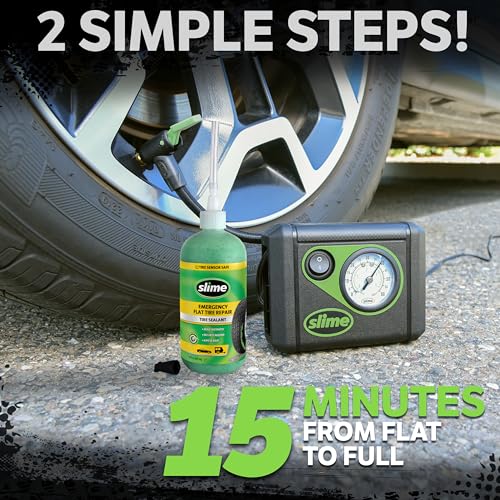 Slime 50107 Smart Spair kit de reparación de neumáticos