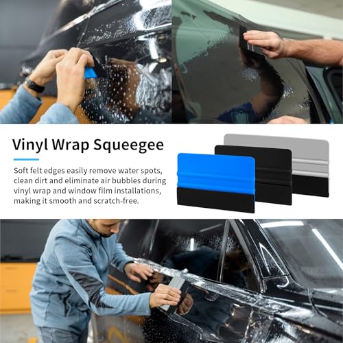 Kit de herramientas de envoltura de vinilo para vehículos, 2