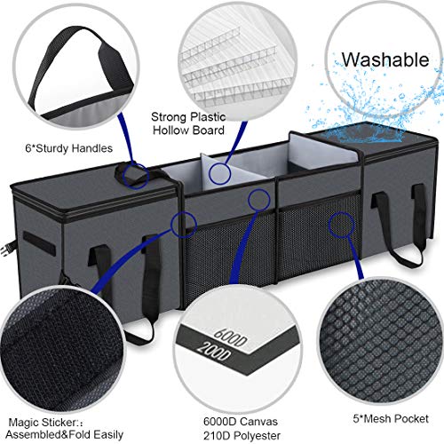 X-cosrack - Organizador para el maletero del automóvil.