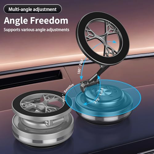 Soporte magnético para teléfono de automóvil, soporte girato