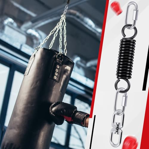 Zonon Kit de 8 ganchos para saco de boxeo, resorte pesado M8