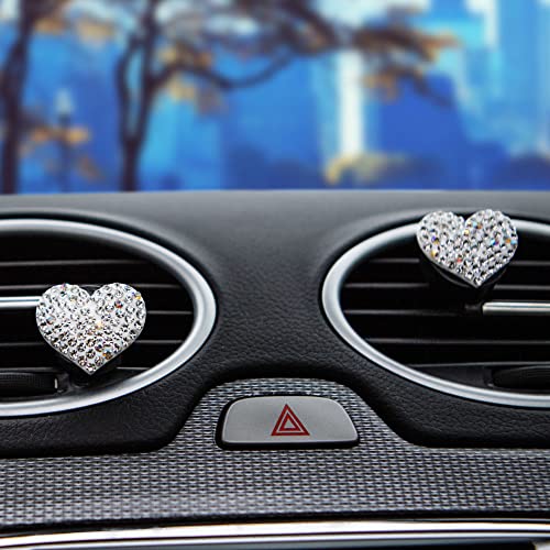 Accesorios de coche brillantes para mujeres, adolescentes, a