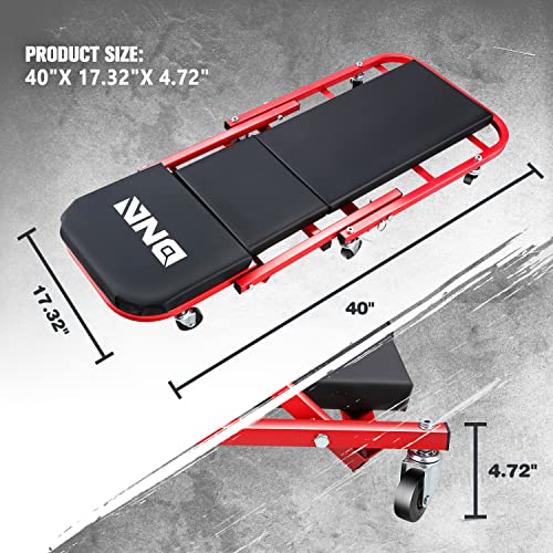 DNA MOTORING TOOLS-00186 - Asiento plegable 2 en 1 de 40 pul