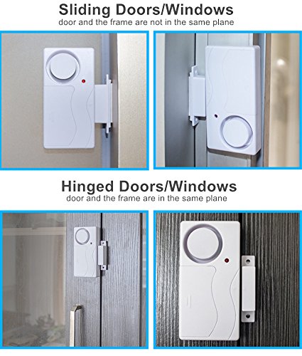 WSDCAM Alarma de puerta antirrobo inalámbrico Control remoto