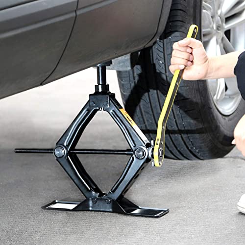 Gato de tijera de acero para automóvil de 1.8 toneladas, bas