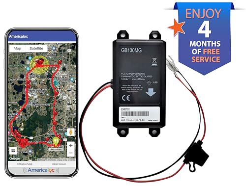 AMERICALOC Ready GB130MG GPS Tracker para vehículos - Paga c