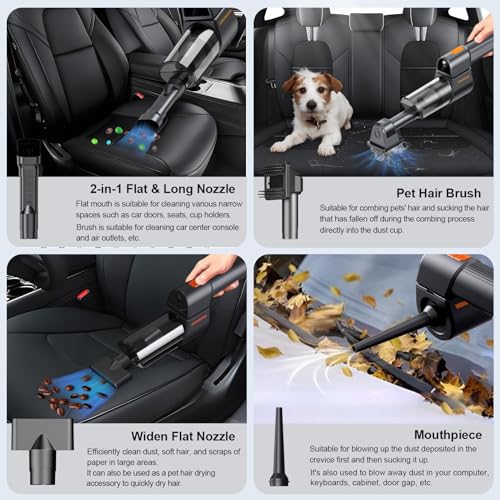 Aspiradora de coche Tesla inalámbrica, para accesorios Tesla