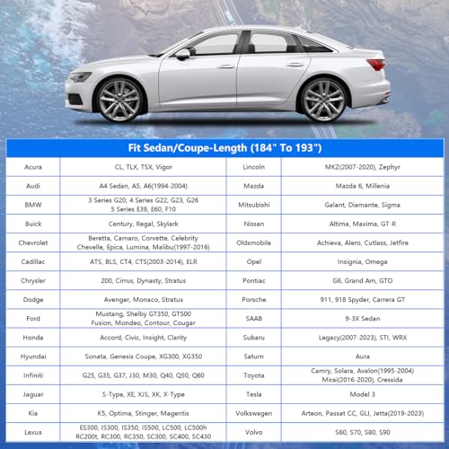 Cobertor para automóvil para todo tipo de clima, impermeable