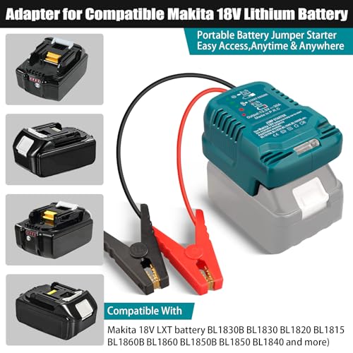 Adaptador de arranque para Makita 18V Li-ion alimentado por