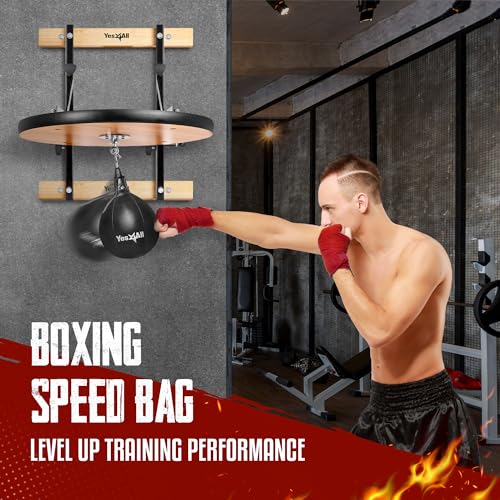 Yes4All Plataforma de bolsa de velocidad ajustable de 24 pul