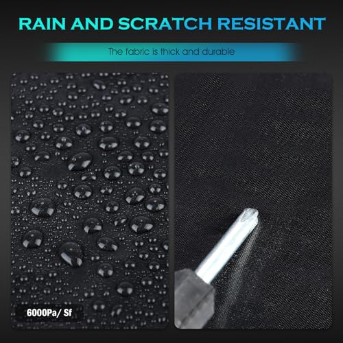 Funda impermeable para todo tipo de clima, con cremallera, t