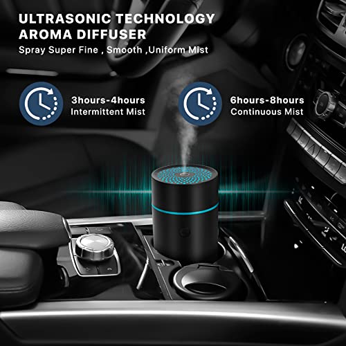 Difusores de fragancia para coche, ambientadores, mini humid