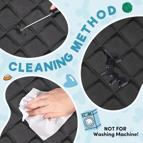BENCMATE Funda de asiento de coche 6 en 1 para mascotas, res