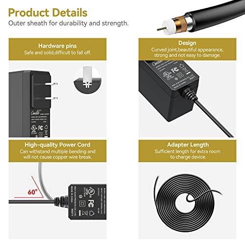 Adaptador de CA de 6 pies para CEN TECH 5 en 1 Paquete de en