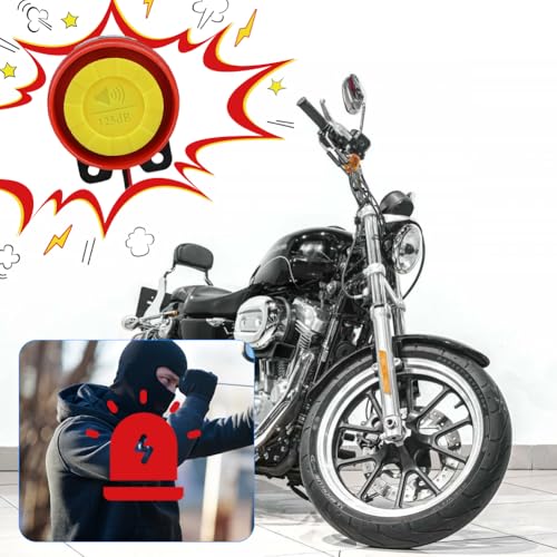 Sistema de alarma de seguridad para motocicleta, sistema de
