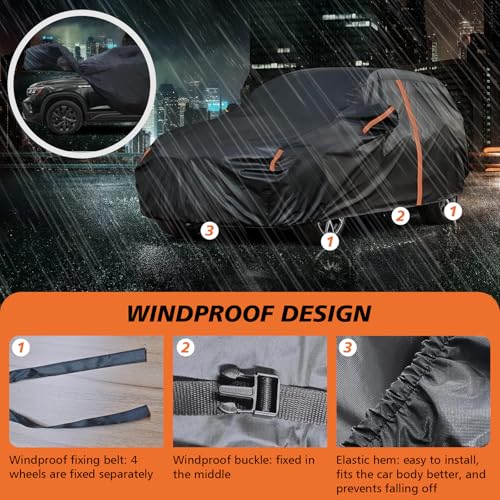Funda impermeable para automóvil Volkswagen Taos 2022-2025,