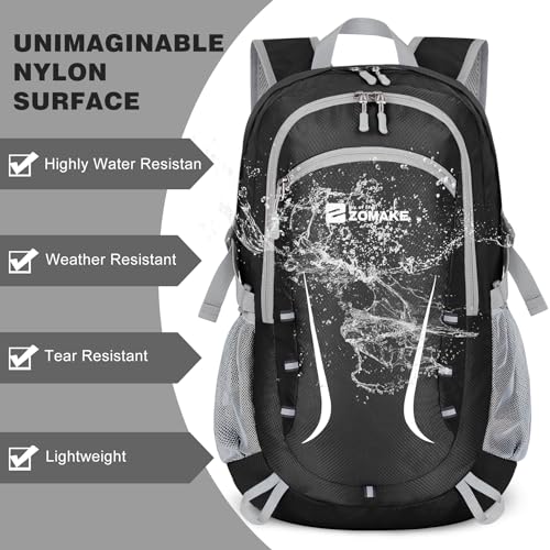 Zomake - Mochila de senderismo plegable resistente al agua,