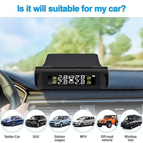 3T6B TPMS 4 Sistema de monitoreo de presión de neumáticos En