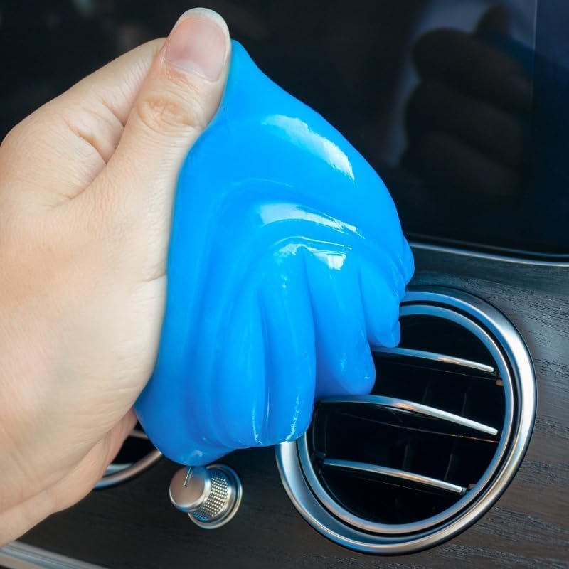 Gel de limpieza para automóvil, kit de limpieza de plumero a