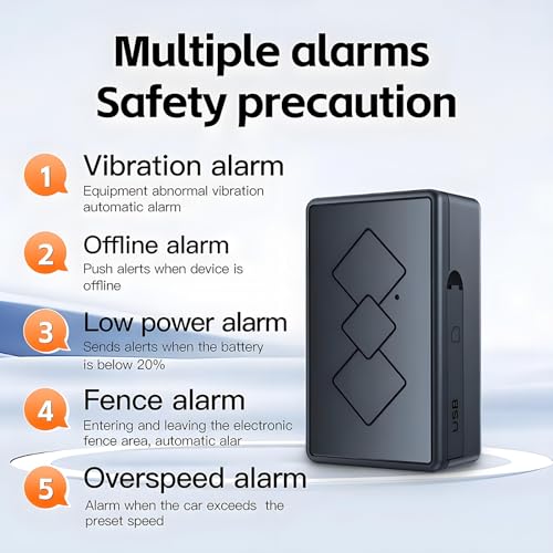 Mini rastreador GPS para vehículos, no requiere suscripción/