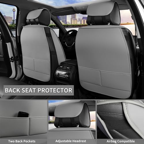Juego completo de fundas de asiento de automóvil de 5 asient