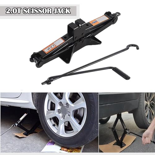 Gato de tijera para automóvil | Gato de tijera - 2.0 tonelad