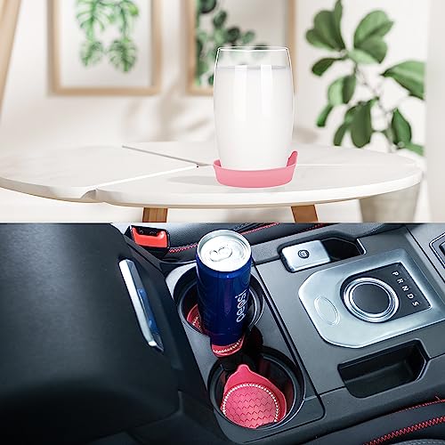 Amooca - Portavasos antideslizantes y universales para auto,