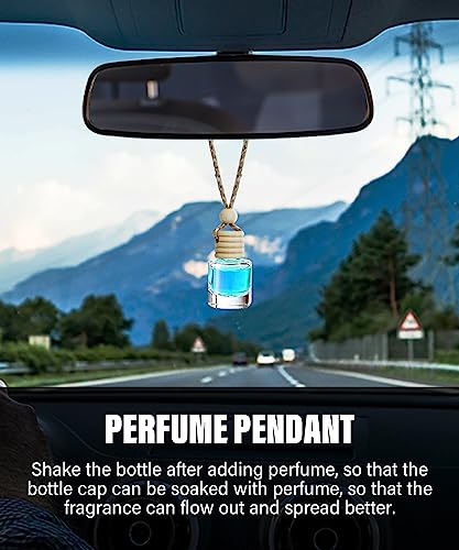 ESEWALAS Ambientador colgante de coche 5 piezas, difusor col