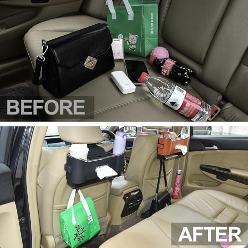 Organizador de asiento de automóvil, caja de almacenamiento