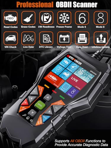 MOTOPOWER MP69040 - Herramienta de escaneo de diagnóstico pa