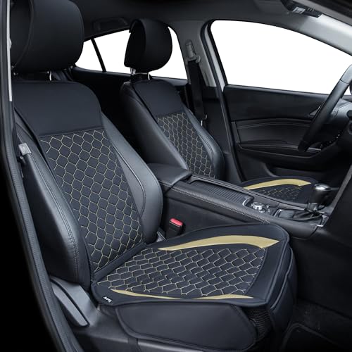 Elantrip 2 fundas de asiento delantero de automóvil, protect
