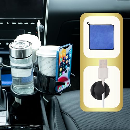 Soporte para taza de coche 6 en 1, soporte para teléfono, re