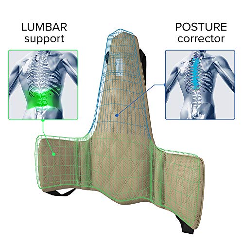 Soporte Kulik System lumbar, para vehículo, innovador soport