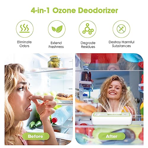 Mini desodorante USB para refrigerador con pantalla LED, abs