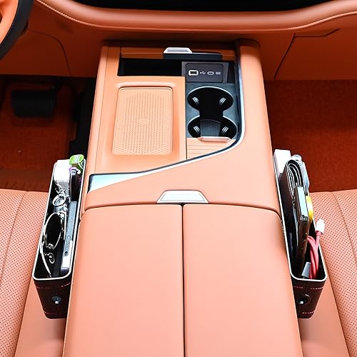Car Side Seat Gap Filler, 2 Pack Multifunctional Car Seat Or