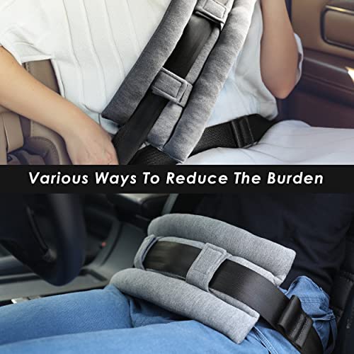 FRESHME Almohada para cinturón de seguridad de automóvil, 10