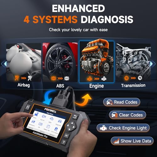 FOXWELL NT614 Elite OBD2 - Escáner de diagnóstico 2025 con 5