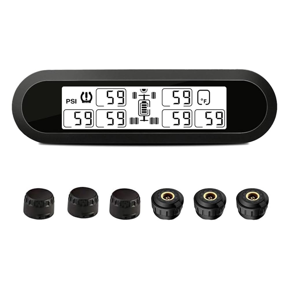 B-Qtech Sistema de monitoreo de presión de neumáticos RV par