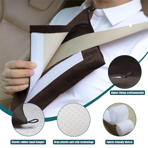 Almohada de cinturón de seguridad súper suave, almohada para