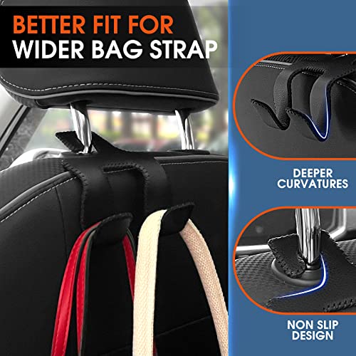 Ganchos para reposacabezas de automóvil para bolsos y bolsos