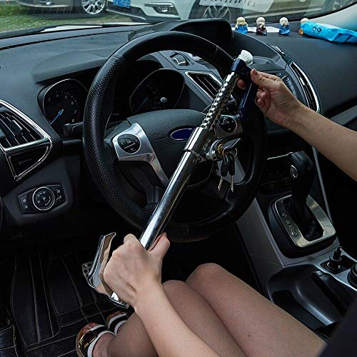 Vechkom Bloqueo de pedal de freno para volante, bloqueo anti