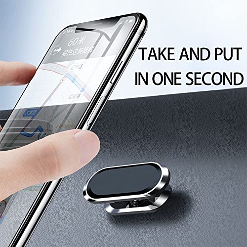 Soporte magnético para teléfono celular para automóvil, rota
