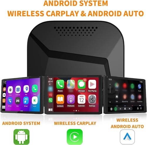 Binize Android 13 Carplay Ai Box Streaming 3.0 Wireless CarP
