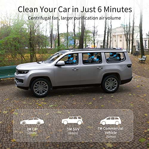 Purificador de aire para automóvil con filtro HEPA verdadero