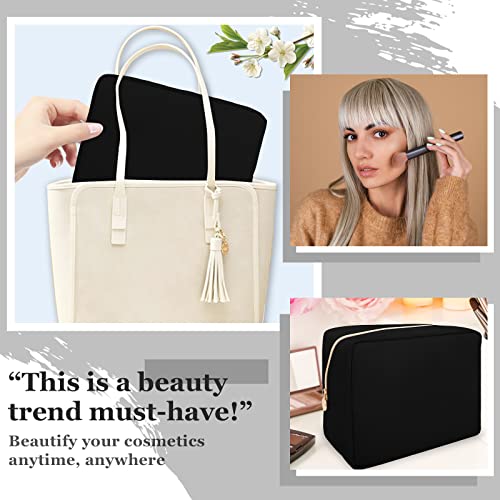 izuzta Nylon Lager Pequeño Slim Mini Maquillaje Bolsa Organi