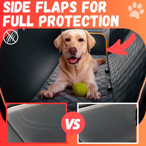 Doggie World Funda de asiento de automóvil para perros para