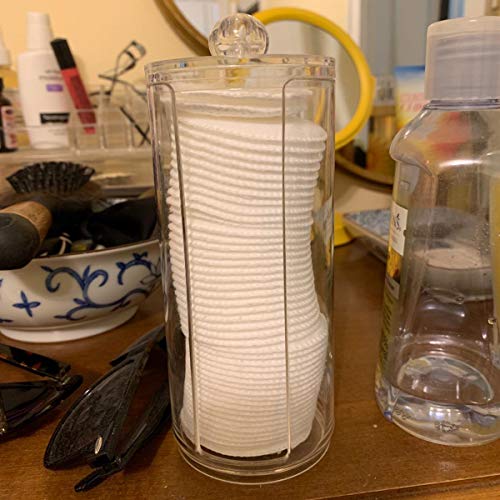 Soporte de almohadilla de algodón cosmético - Organizador re